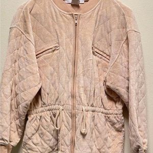 Jones New York quilted jacket L